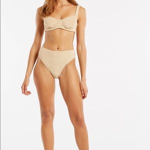 NWT Zulu & Zephyr Bikini TOWELLING TOP & BOTTOM
